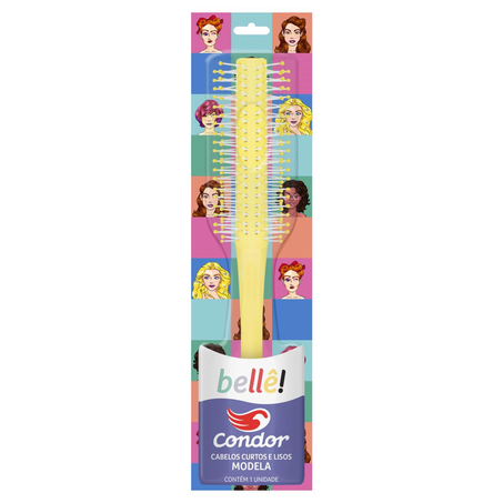 Escova para Cabelo Bellê Condor Redonda