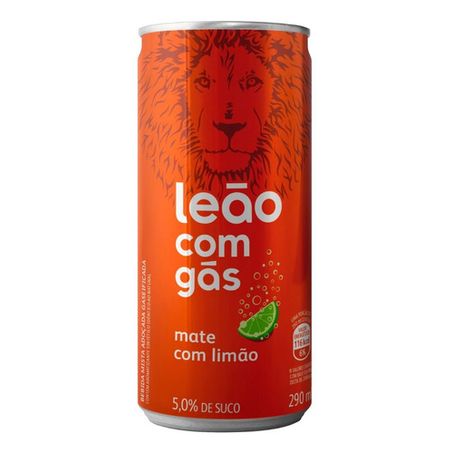 Cha Liq Leao 290ml C/Gas Lata 119118 Limao