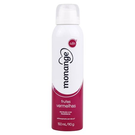 Desod monange aero frutas vermelh 150ml