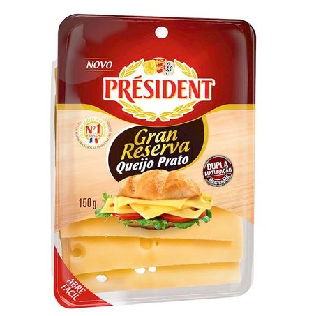 Qjo president prato gran reserva fatiado 150g