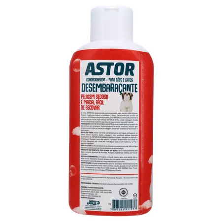 CONDICIONADOR ASTOR DESEMBARACANTE CAES E GATOS 500ML 360-2