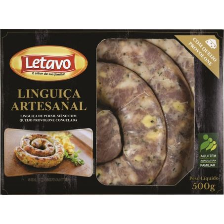 Linguica letavo pernil c/pr.cong500