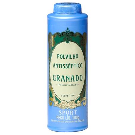 POLVILHO GRANADO ANTISSEP SPORT 100G