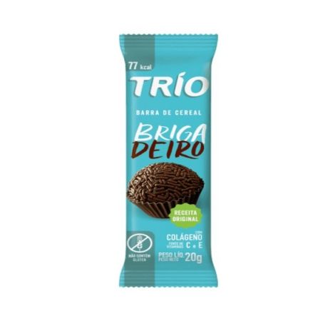 Barra de cereal trio brigadeiro 20 g