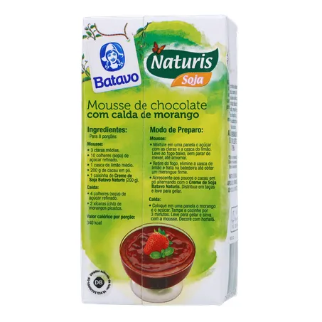 Creme de Soja Batavo Naturis Caixa 200gr 360-19
