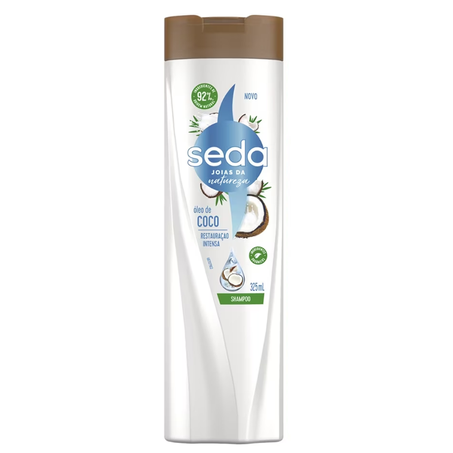 SHAMPOO SEDA RESTAURAÇÃO COCO 325ML