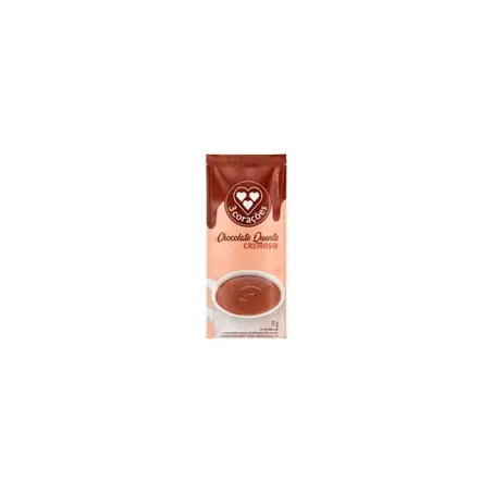 Mistura chocolate quente 3 coracoes 20g cremoso