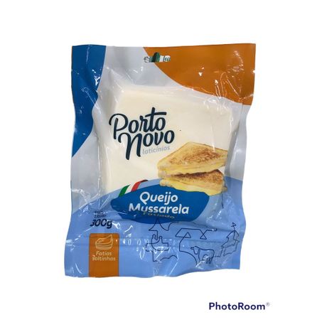 Queijo porto novo 300g mussarela fatiado