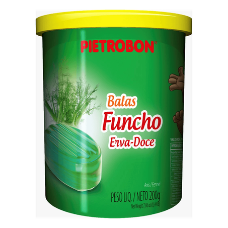 BALA PIETROBON FUNCHO ERVA DOCE 200G