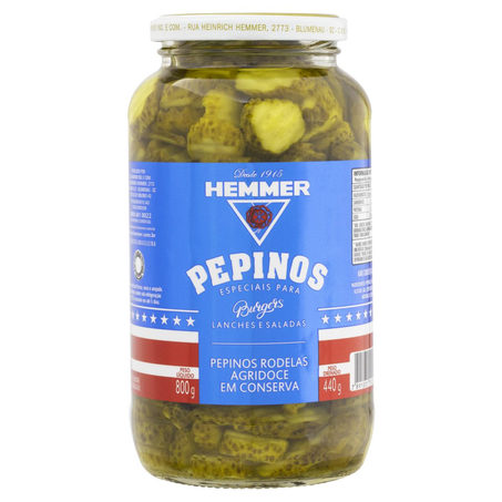 Pepino Hemmer 440g - Agridoce