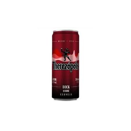 Cerveja lt therezopolis bock rubine 350ml