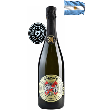 ESPUMANTE CORDERO CON PIEL DE LOBO BRUT 750ML BLAN