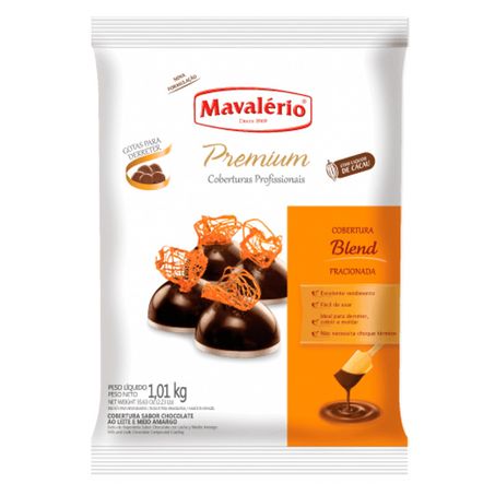 Chocolate mavalerio gotas blend 1kg