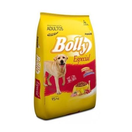 Racao bolly caes adulto carne/frango 15k