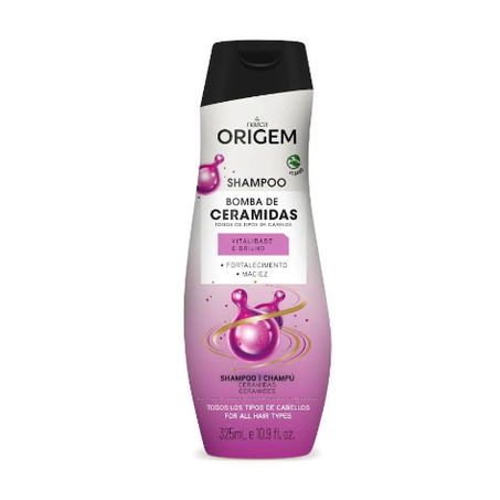 SHAMPOO ORIGEM BOMBA CERAMICAS 325ML
