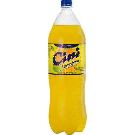 Refrigerante cini laranjinha 2 litros