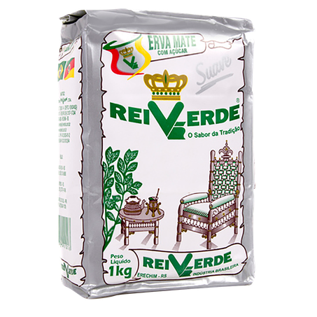 ERVA MATE REI VERDE SUAVE PACOTE 1KG