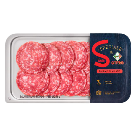 Salame milano fatiado speciale sadia