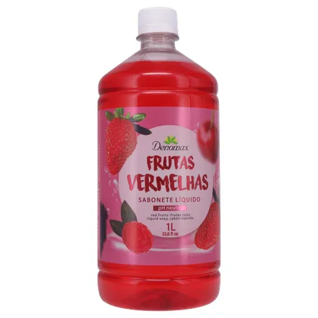 Sabonete liquido denomax frutas vermelhas 1l 360-35