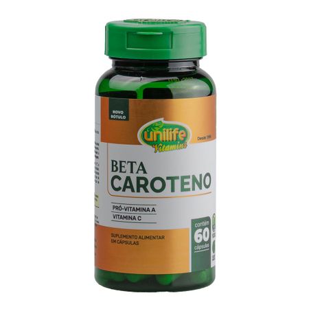 BETACAROTENO 500MG 60CÁPSULAS