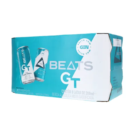Bebida Mista Alcoólica Skol Beats Gt Gin & Tônica Lata 269ml 360-3
