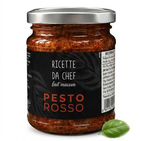 Molho Pesto Rosso Ricette da Chef 180g