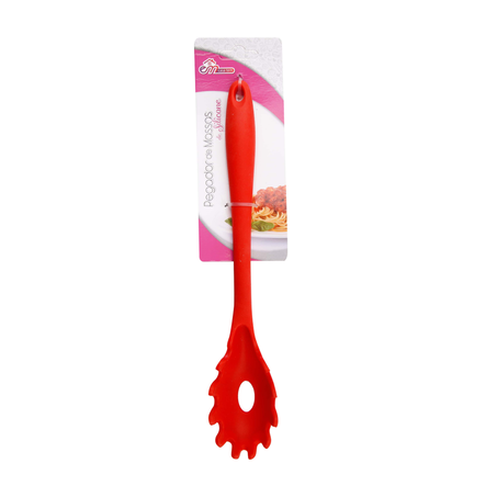 Pegador de Massas Vermelho Silicone Em Casa Tem
