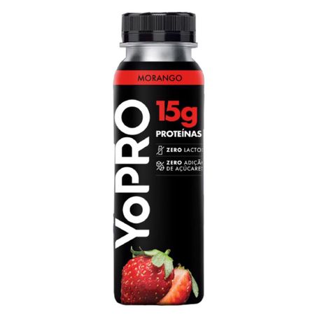 Iogurte morango zero lactose yopro