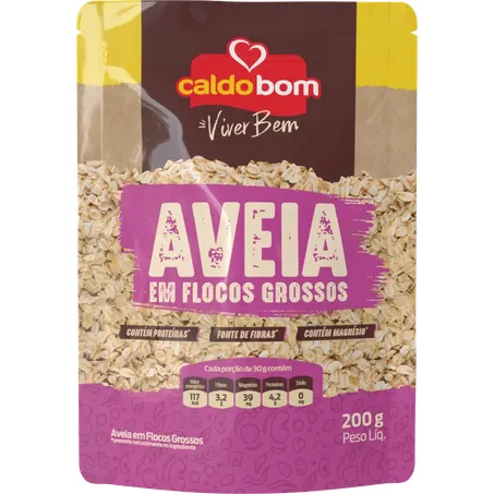 Aveia Caldo Bom 200g Flocos Grossos