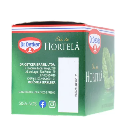 CHÁ DR OETKER HORTELÃ SAQUINHO 10UN 360-29
