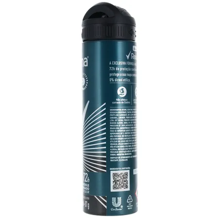 Desodorante Aerosol Rexona Men Invisible 150ml 360-10
