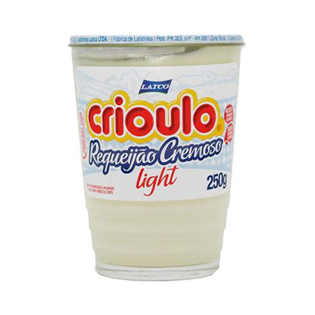 REQUEIJÃO CREMOSO LIGHT CRIOULO LATCO