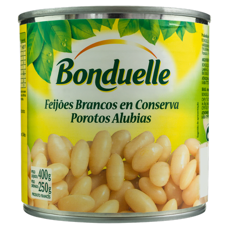 Feijão Branco em Conserva Bonduelle Lata 400g