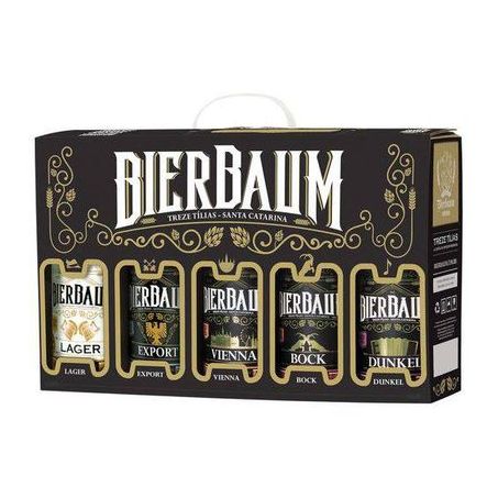 Kit cerveja bierbaum 600ml c/5