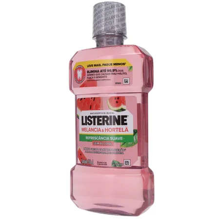 Antisséptico Bucal Listerine melancia e hortelã 500ml 360-3