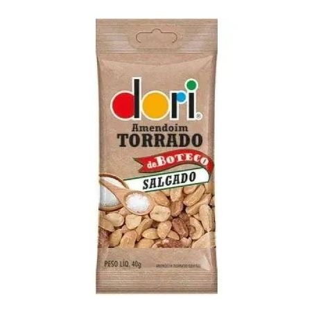 Amendoim Dori 40g Boteco Torrado Lascas Cebola