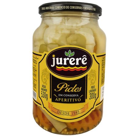 PICLES EM CONSERVA JURERE 300G