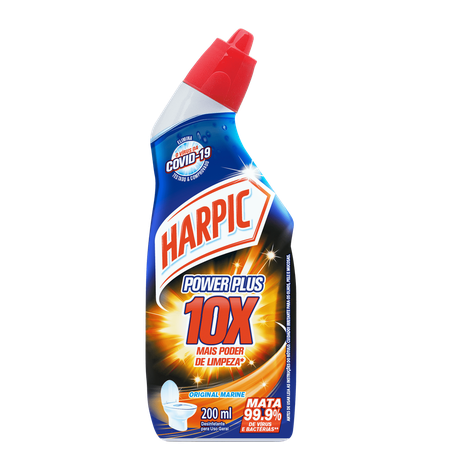 Desinfetante harpic liq power plus 200ml