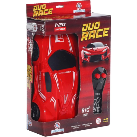 Carro Polibrinq Com Controle Remoto - Duo Race - Ref. CAR801