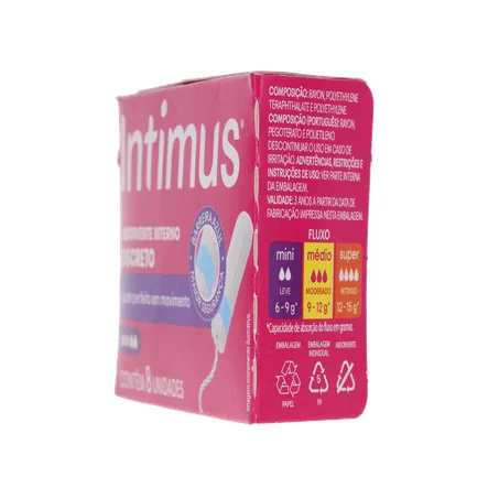 Absorvente Interno Intimus Mini C/ 8UN 360-7