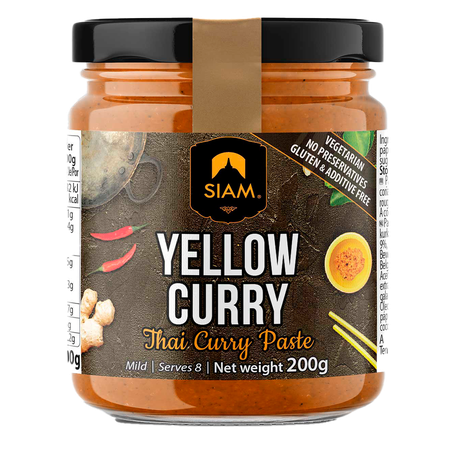 Pasta Siam Thai Curry Amarelo 200g