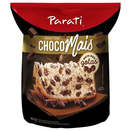 PANETONE PARATI CHOCO MAX AO LEITE 450g