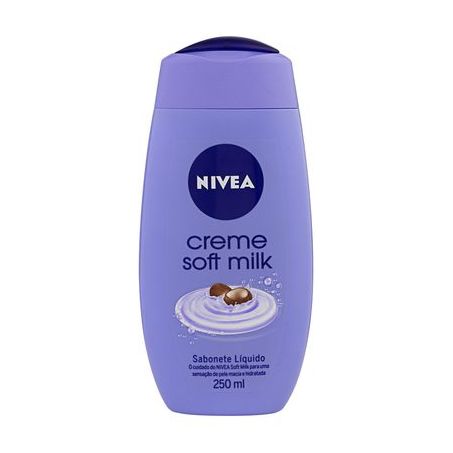SABONETE LIQUIDO NIVEA 250ML SOFT MILK 