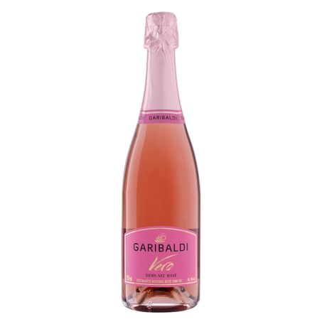 ESPUMANTE BRASILEIRO ROSÉ DEMI-SEC GARIBALDI VERO