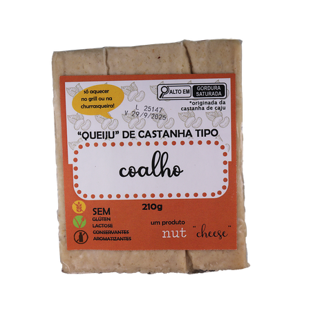 ESPETINHO COALHO VEGETAL 210G - NUTCHEESE
