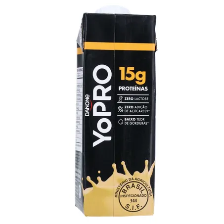 Bebida Lactea Danone Yopro 15 Banana 250ml 360-17