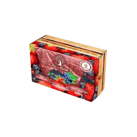 Pé De Fruta Polpa De Frutas Vermelhas 400g Congelado