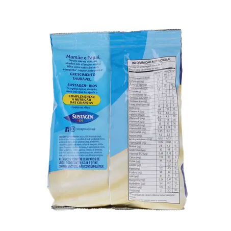ALIMENTO SUSTAGEN KIDS BAUNILHA SACHÊ 190G 360-18