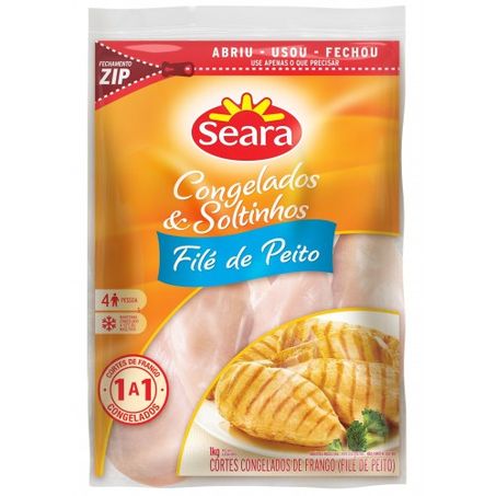 Coxinha da asa temperada seara 1kg