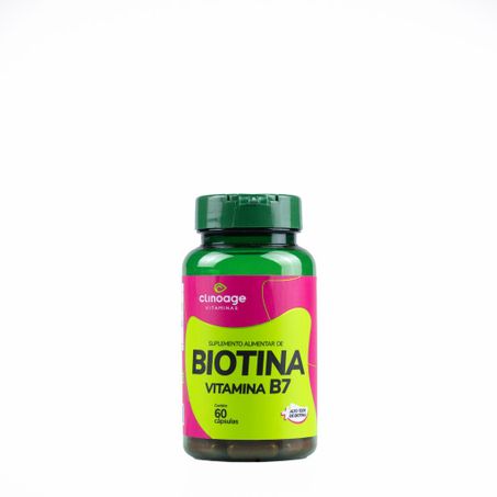 VITAMINA B7 500MG 60CAPSULAS CLINOAGE